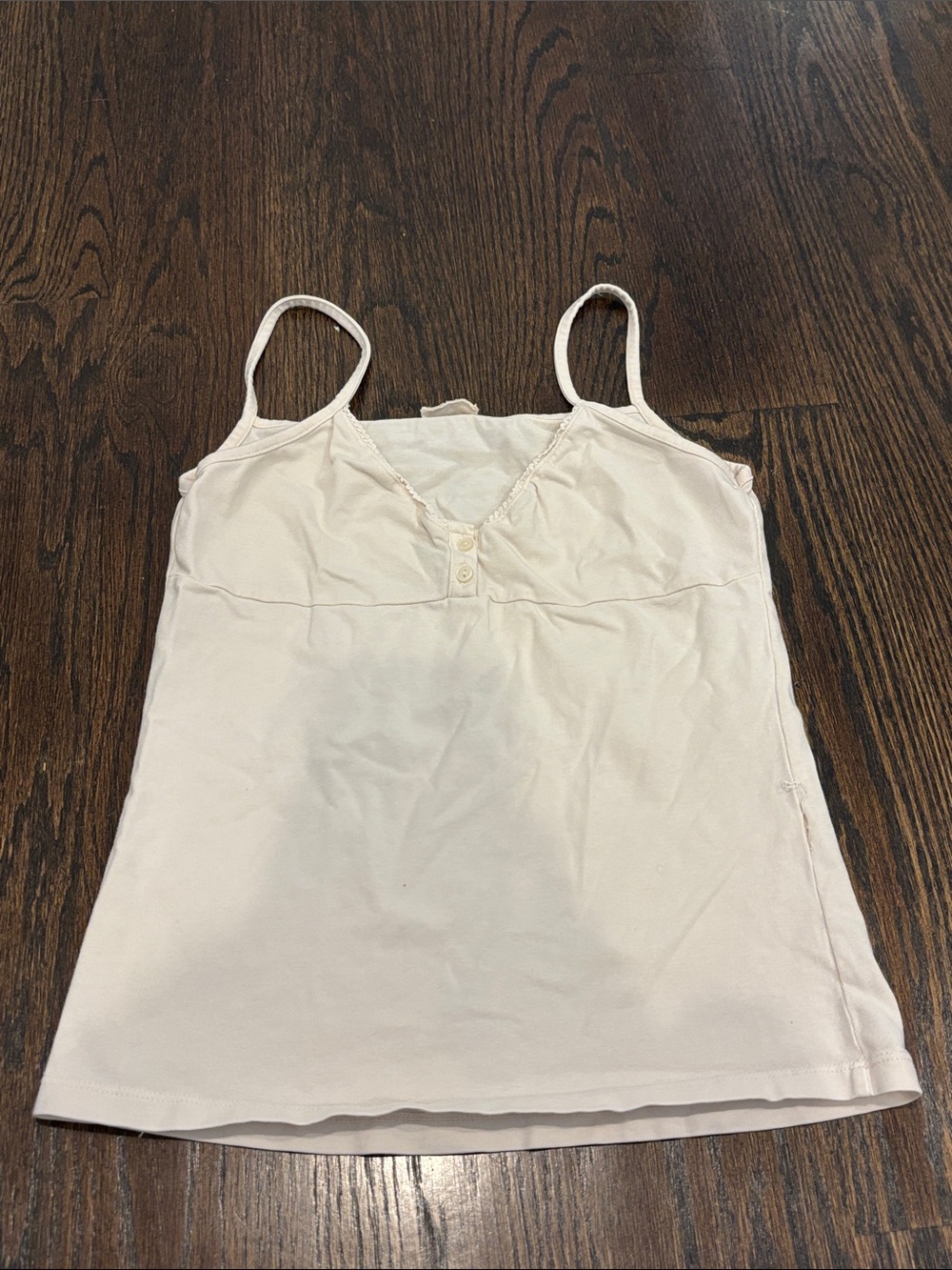 Brandy Melville Women’s Cream Spaghetti-Strap Camisole One Size